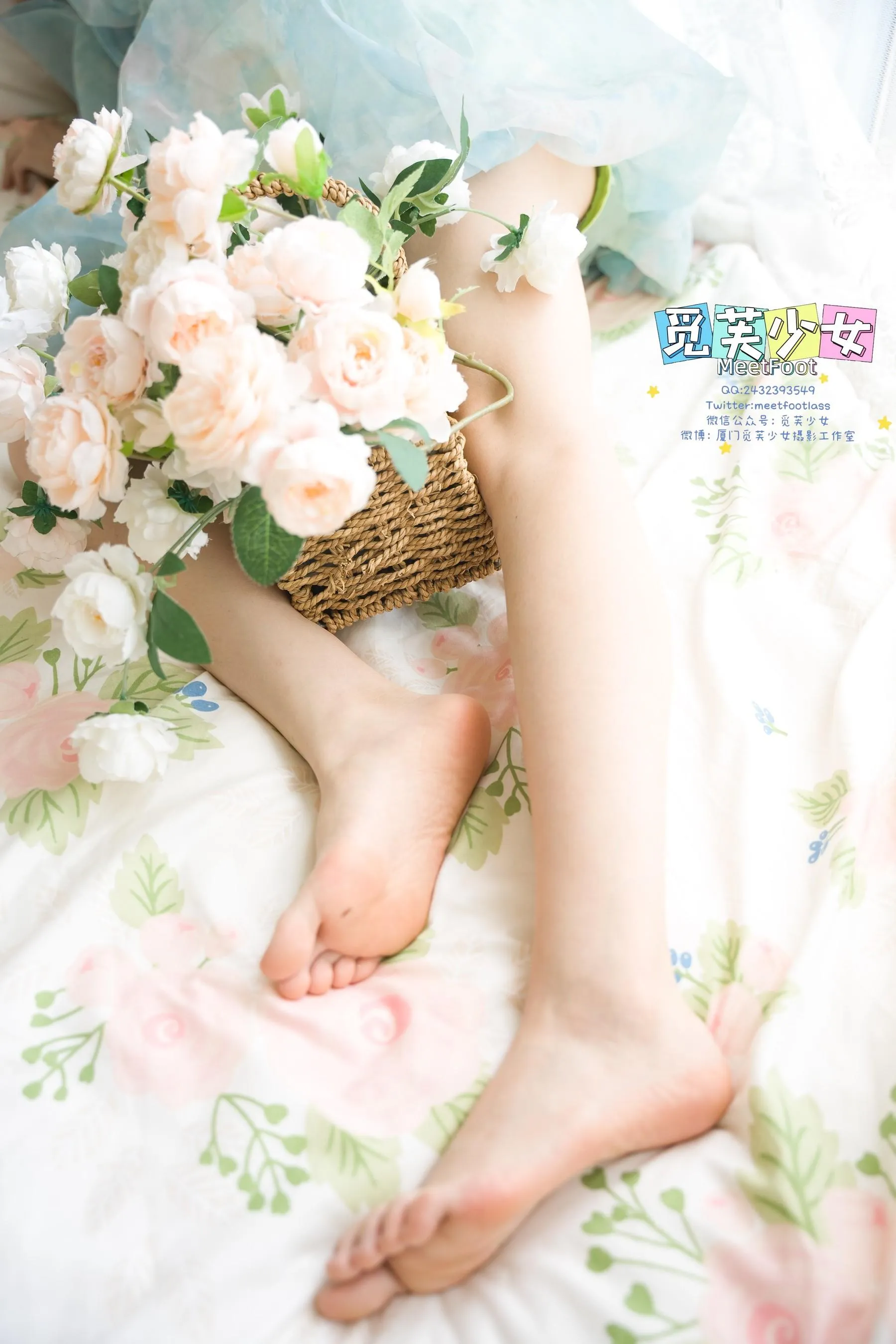 觅芙少女 NO.033 小婉-一袭蓝色纱裙构筑今晚浪漫的梦境-PIC [249P]插图6